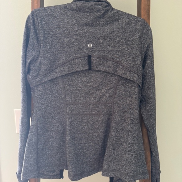 Lululemon Define Jacket black grey size 12 - Picture 4 of 6